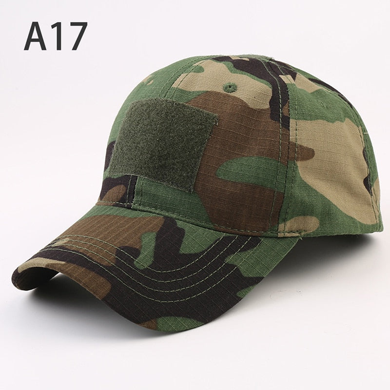 1PCS Military Baseball Caps Camouflage Tactical Army Soldier Combat Paintball Sun Hats