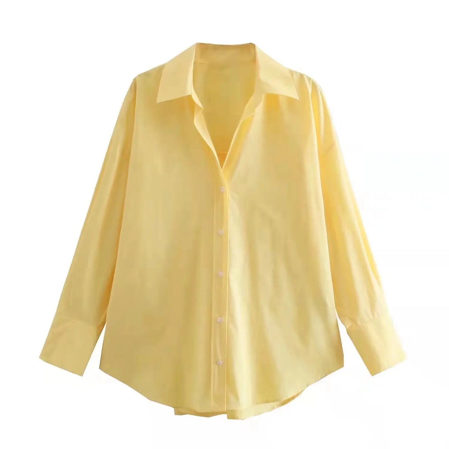 Women Shirt Multicolour Button Up Shirt Women Summer Long Sleeve Top Female Streetwear Oversize Shirts And Blouses