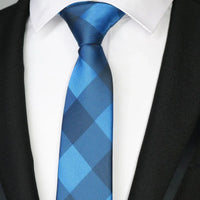 New Slim Narrow Skinny 6CM Mens Necktie Neck Ties For Man Plaids Polka Dot Striped Jacquard Cravat Business Party Corbatas