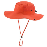 Connectyle UPF50+ Mens Sun Hat Wide Brim Adjustable Womens UV Protection Beach Bucket Hat for Fishing Hiking Snap Up Cowboy Hat