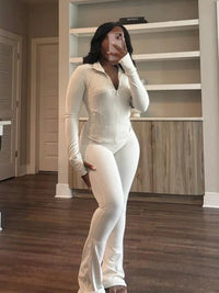 Streetwear Casual Tracksuit Sexy Women Two Pieces Club Matching Set High Street Pants Outfit