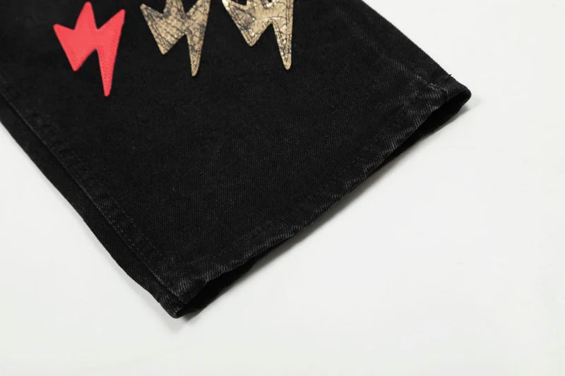 Spring Summer New Fashion Casual Hip Hop Softened Denim Straight Leg Pants High Street Men Women Loose Comfortable Jeans