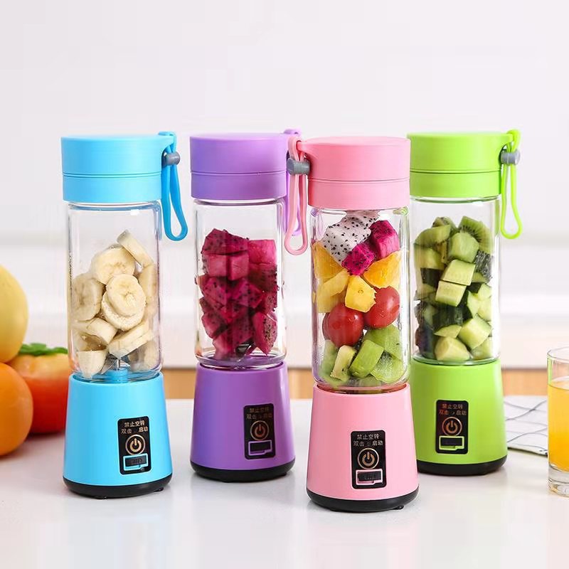 Portable Electric Juicer Cup USB Rechargeable Handheld Smoothie Blender Fruit Mixers Milkshake Maker Machine Food Grade Stirring