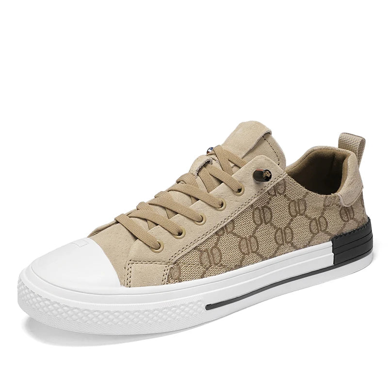 Hot Sale Men's Canvas Shoes Low Sneaker Lightweight Vulcanized Shoes Men Flats Loafers Breathable Casual Shoes Men Espadrille