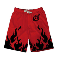 Anime Tokyo Avenger Red Cloud Cosplay Men's Summer Fashion Shorts Cartoon Sandy Beach Party