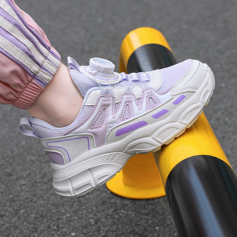 New Children Shoes Boys Fashion Sneakers Girls Sport Running Shoes Kids Breathable Casual Outdoor Walking Students Shoes Tennis