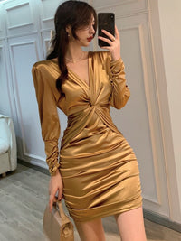 2022 Sexy New Prom Party Fashion Women&#39;s Stain Dresses