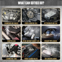 AUTOOL Car Smoke Leak Detector Smoking Generator Automotive Pipe Leakage Analyzer Vacuum Leakage Diagnostic Tool SDT103 *