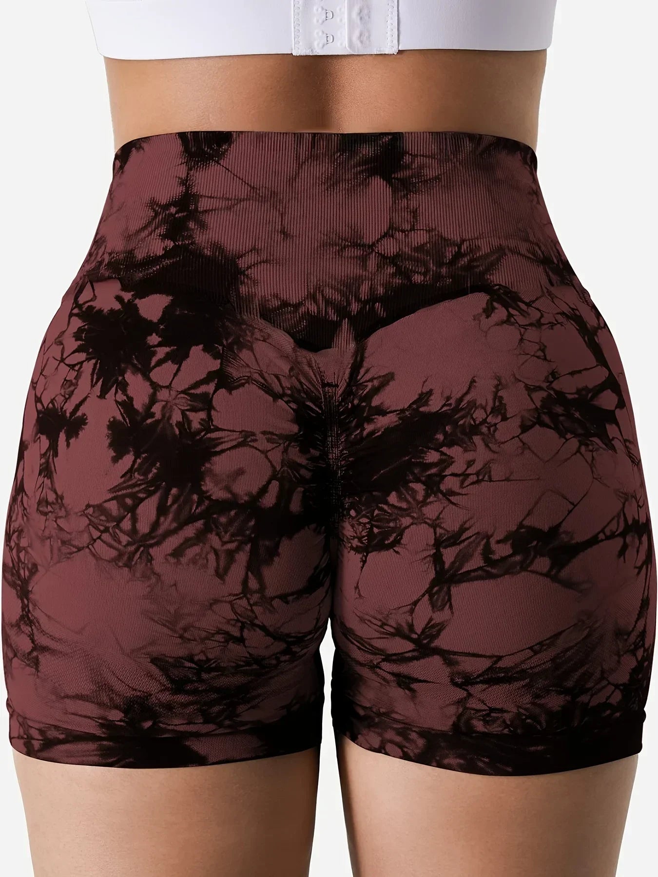 Women's high stretch fitness pants tight fitting cycling exercise yoga shorts breathable high waisted shorts 3-piece set
