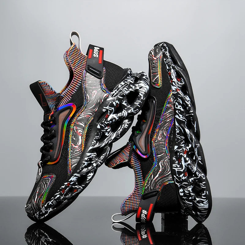 Breathable Casual Men's Sneakers Luxury Trainer Fashion Running Shoes for Men And Women Tenis Race Shoes