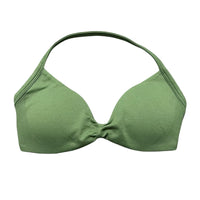 HISTELLO Sports Bra Seamless Halter Thin Strap High Support Scrunch Women Removable Pads Gym Fitness Workout Yoga Clothes