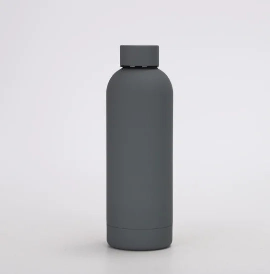 500ml Stainless Steel Small Mouth Insulated Cup Portable Outdoor Sports Water Bottle