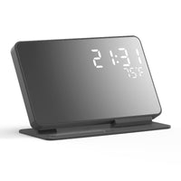 3 in 1 Wireless Charger For iPhone 14 13 12 Pro Apple Watch S8 7 15W Fast Charging Dock Station Desktop LED Digital Alarm Clock