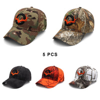 KOEP New Camo Baseball Cap Fishing Caps Men Outdoor Hunting Camouflage Jungle Hat 3D Deer Head Hiking Casquette Hats