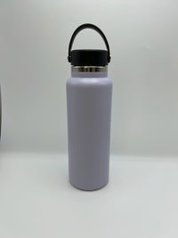32-ounce stainless steel insulated office water cup, portable with a handle, vacuum-insulated, and leak-proof