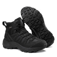 Men Boots 2024 New Platform Boots Outdoor Waterproof Casual Sneakers Working Men Ankle Boots Hiking Safety Shoes Mens Athletic