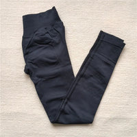 Seamless Sporty Leggings High Elastic Yoga Leggings Fitness Pants Butt Lifting Tights Tummy Control Squat Proof Workout Tights