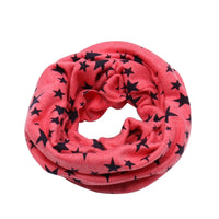Winter Spring  Kids Scarf Baby Clothing Accessory Scarf Boys Girls Neck Collar Outdoor Snood Children Cotton Scarf Cute Stars