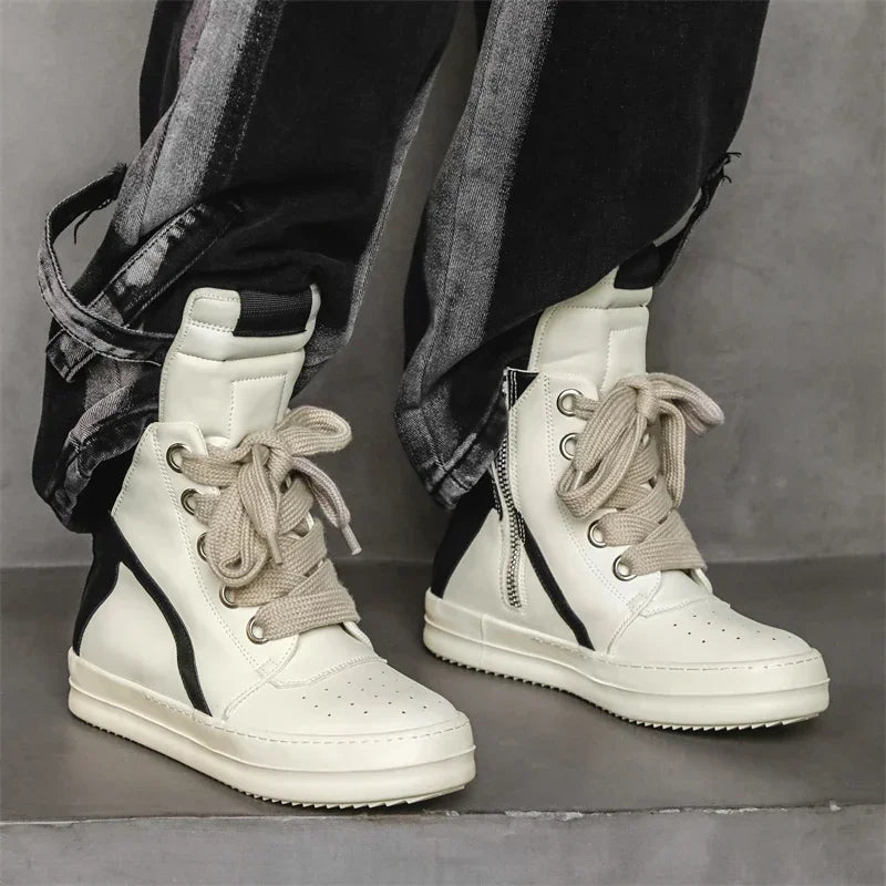 Working Shoes Men High Boots Offer Work Safety Shoes Military Man Tactical Boots Mens Shooes Men Motorcycle Boot Men's Ankle