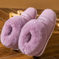 2023 Winter Women Soft Bottom Indoor Plush Warm Cotton Slippers Australia Style High-quality  Cotton Shoes 35-45