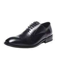 Fashion Business Men Shoes Formal Lace Up Dress Shoes Men Oxfords Footwear High Quality Leather Shoes for Men Zapatos De Hombre