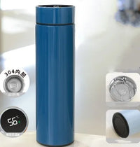 500ML Intelligent Insulated Mug Thermos Flask Tea Water Separation Stainless Steel Vacuum Kettle Coffee Mug Thermos Mug