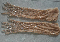 Sexy Sparkly Blue Crystals Leotard Nightclub Birthday Celebrate Dj Rhinestones Bodysuit Dance Costume Stage Photoshoot Wear
