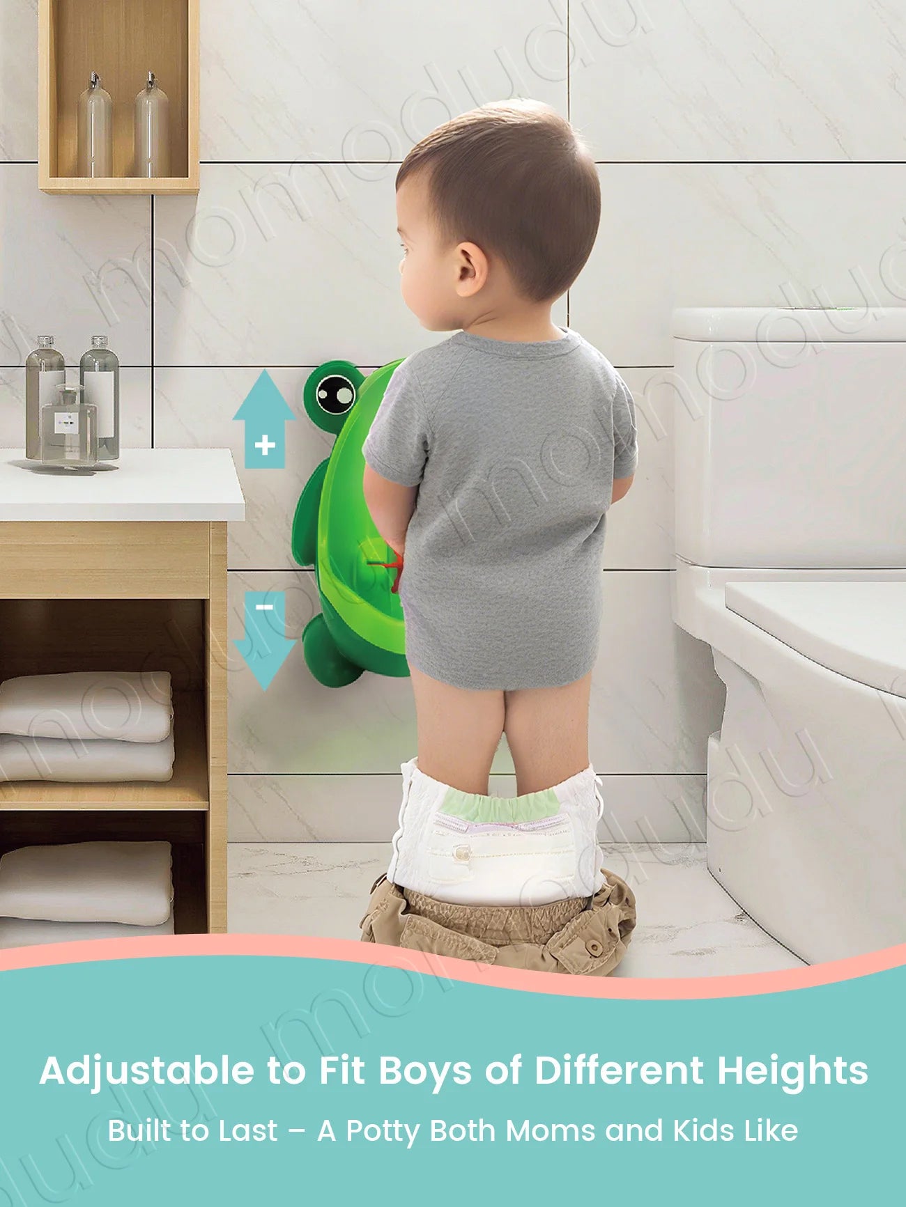 Cute Frog Potty Training Urinal Boy With Fun Aiming Target, Toilet Urinal Trainer, Children Stand Vertical Pee Infant Toddler