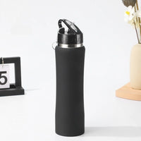 JUSTINLAU Spot Goods 600/750ML Thermos Cup Fruit Mug Kids Straw Cup Vacuum Flasks Stainless Steel Travel Thermal Water Bottles