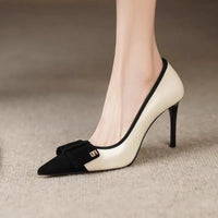 2023 Women Elegance High Heels Pumps Wedding Bridal Stiletto Women Heels Lady Scarpins Office Party Shoes Women Pumps G08