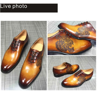 Men's dress shoes NJT-1101 New Men's Leather Shoes - Durable, Comfortable, Breathable & Stylish