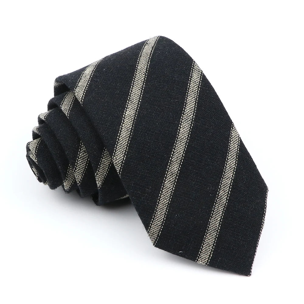 New Design Cotton Tie Plaid Necktie Gift For Men Free Shipping Fashion Casual Man's Neckties Wedding Party Suits Print Cravat