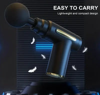 Fascial Machine Muscle Relaxation USB Mini Massage Gun Vibration Gun Massage Fitness Equipment Neck Grasping Fascia Gun