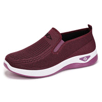 Women Casual Sports Shoes Breathable Lightweight Sneakers Anti-slip Flats Outdoor Running Walking Shoes Female Vulcanized Shoes