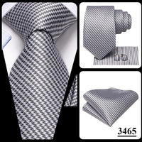 Hi-Tie Champagne Floral Paisley Silk Elegant Tie For Men Groom Wedding Men Necktie Pocket Square Cufflink Accessory Wholesale