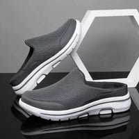 Ngouxm Men Slippers Summer Breathable Home Indoor Slippers Men Thick Bottom Slides Fashion Couple Walking Shoes Chanclas Hombre