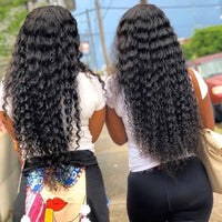 13x4 Loose Deep Wave Lace Front Wigs For Black Women Pre Plucked With Baby Hair Curly Human Hair Wigs Deep Wave Frontal Wigs