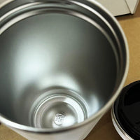 Stainless Steel Vacuum Insulated Coffee Mugs with Straw and Silicone Rope Portable Large Capacity Ice Bar Thermal Water Cup