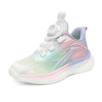 Childrens Sports Shoes Summer Mesh Casual Breathable Anti Slip Student Running Shoes Outdoor Training Elastic Fitness Shoes Kids