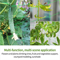 Plant Trellis Pergolas, Heavy-Duty Polyester Grow Net, Garden Trellis Netting With Square Mesh For Climbing Plants, Vegetables,