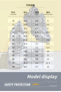 Breathable lace-free soft sole comfortable anti-smash anti-puncture labour insurance shoes