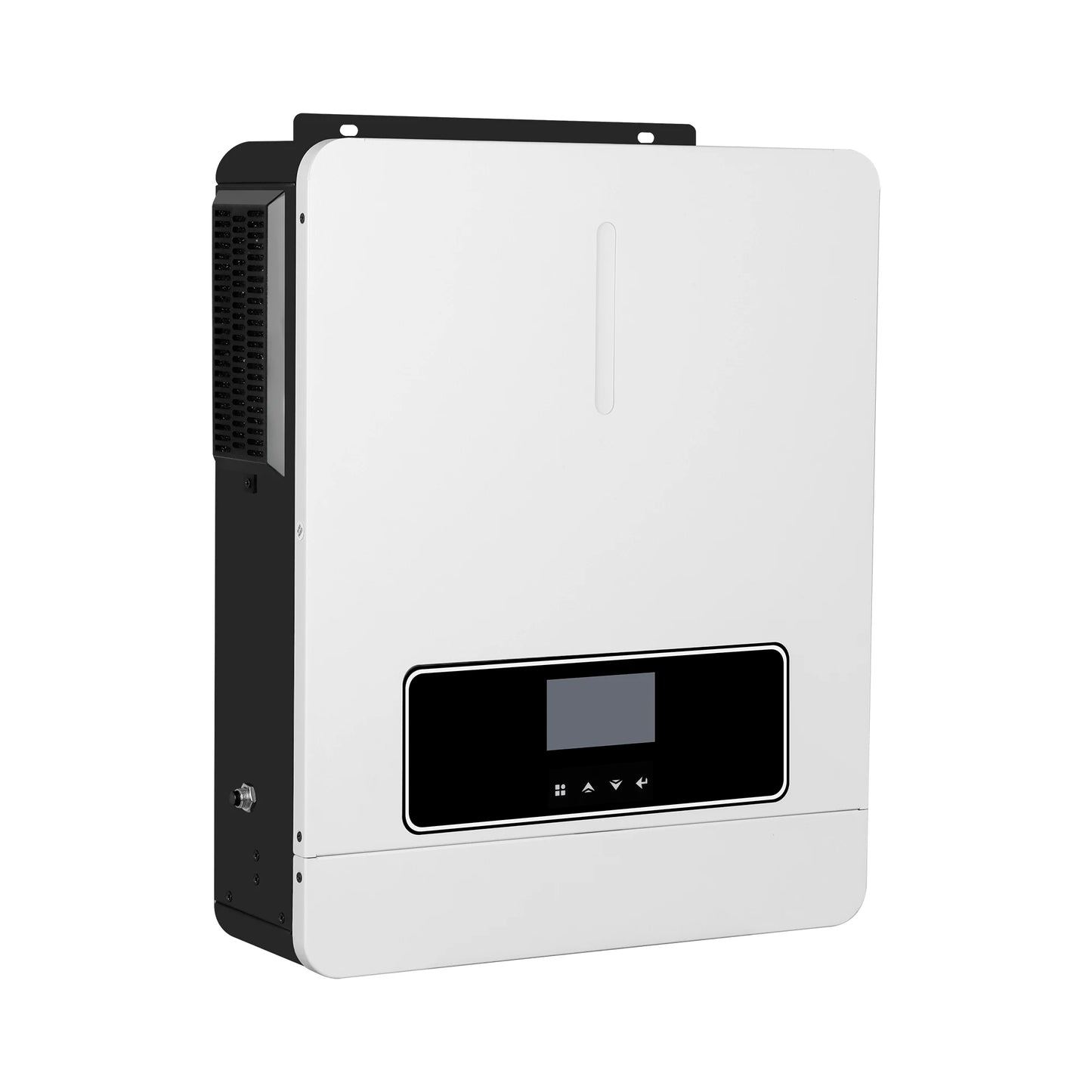 3600W Hybrid Solar Inverter 24V DC to 100/110/120V AC With 120A MPPT Solar Charger Controller Max PV 500Vdc Fit LifePo4 Battery