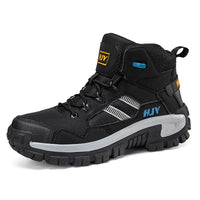 New Men's Boots Fashion Outdoor Boots Breathable Hiking Boots Autumn Shoes Sneakers lightweight Non-slip Men Desert Ankle Boots
