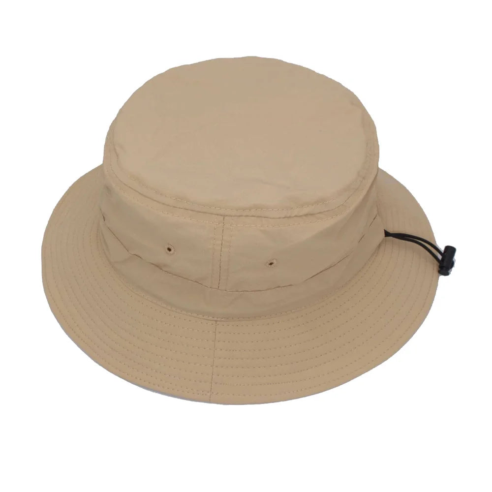 Fashion Sun Hats For Men Floppy Straw Summer Hats Women Solid Fishing Mesh Beach Panama Seaside Bucket Wide Brim Hat Cap 2025