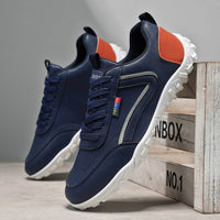 Men's Trendy Sports Shoes Lightweight Breathable Modern Non Slip Shoes Suede Detailing Outdoor Stylish Daily Wear Men Sneakers