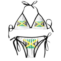 Sexy Brazilian Thong Bikini Mujer Swimwear Women 2023 Jamaica Flag Summer Beachwear