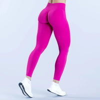 Vision Leggings Cross Waist Seamless Yoga Pants Women Hip Lifting Gym Leggings Fitness Scrunch Butt Sports Pants Workout Legging