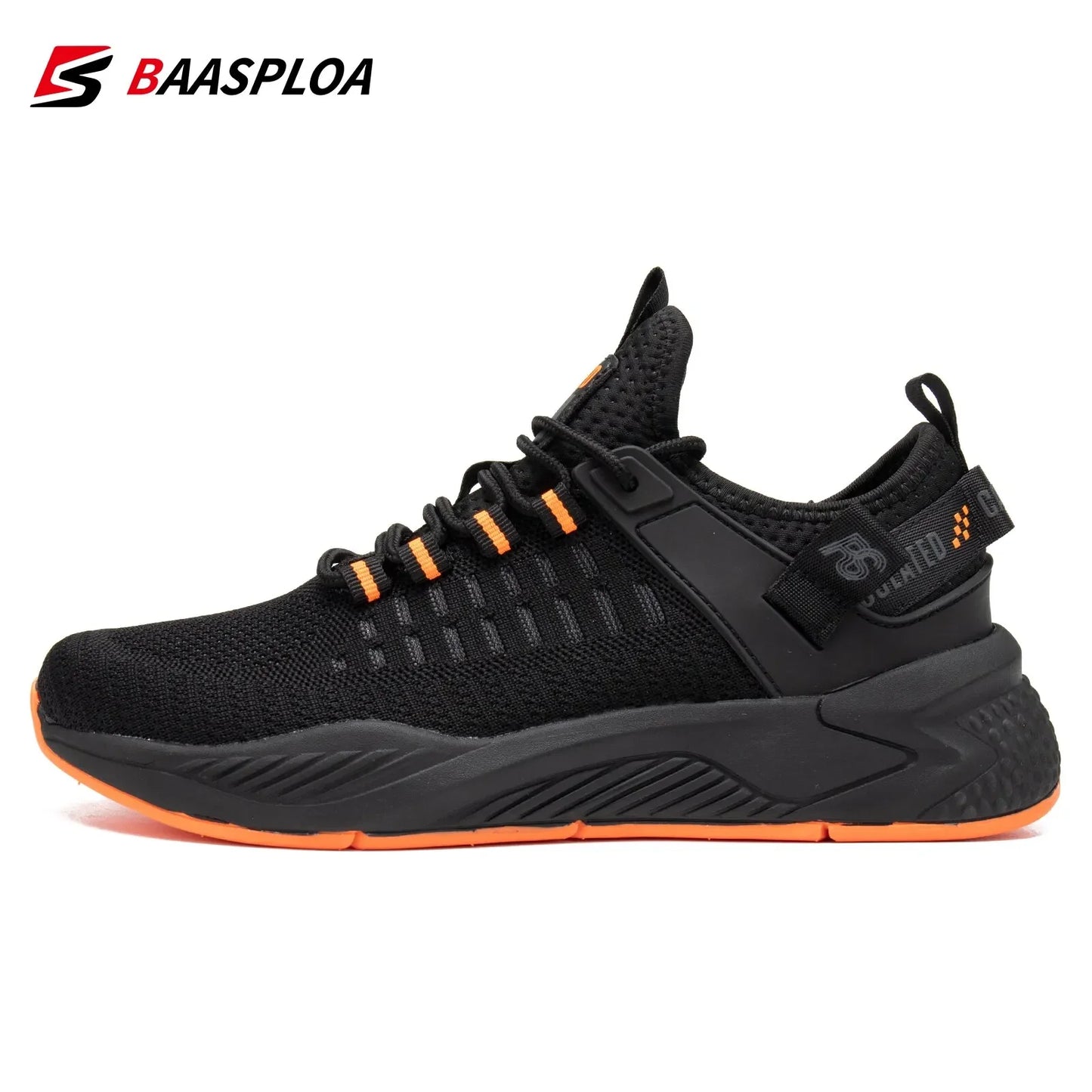Baasploa Running Shoes Men Fashion Training Shoes Breathable Lightweight Sneakers Non-Slip Track Tennis Walking Shoes