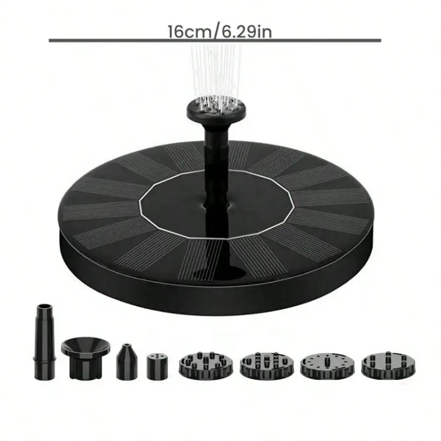 New Mini Solar Water Fountain Pool Pond Waterfall Fountain Garden Supplies Decoration Outdoor Solar Powered Fountain Bird Baths