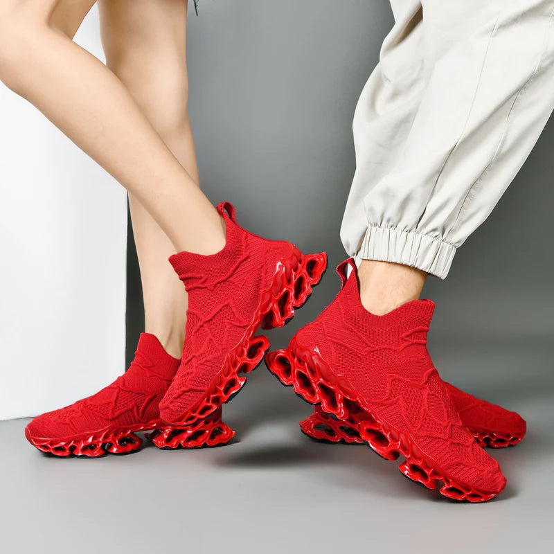 Casual Men's Sneakers Breathable Luxury Trainer Race Shoes Fashion Running Shoes for Women Tenis Male Sneakers